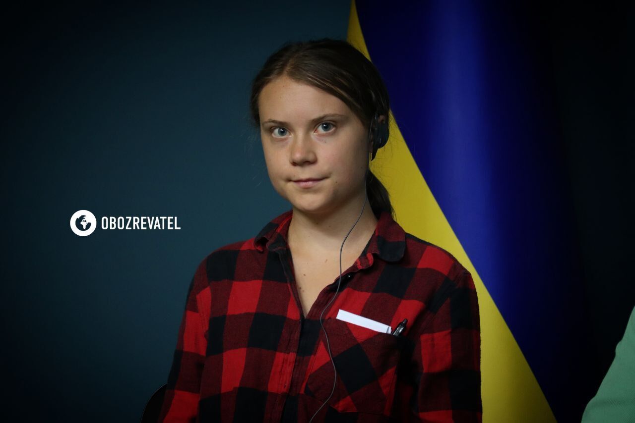 В Україні обговорили загрози для екології від дій РФ: серед учасників заходу була Грета Тунберг