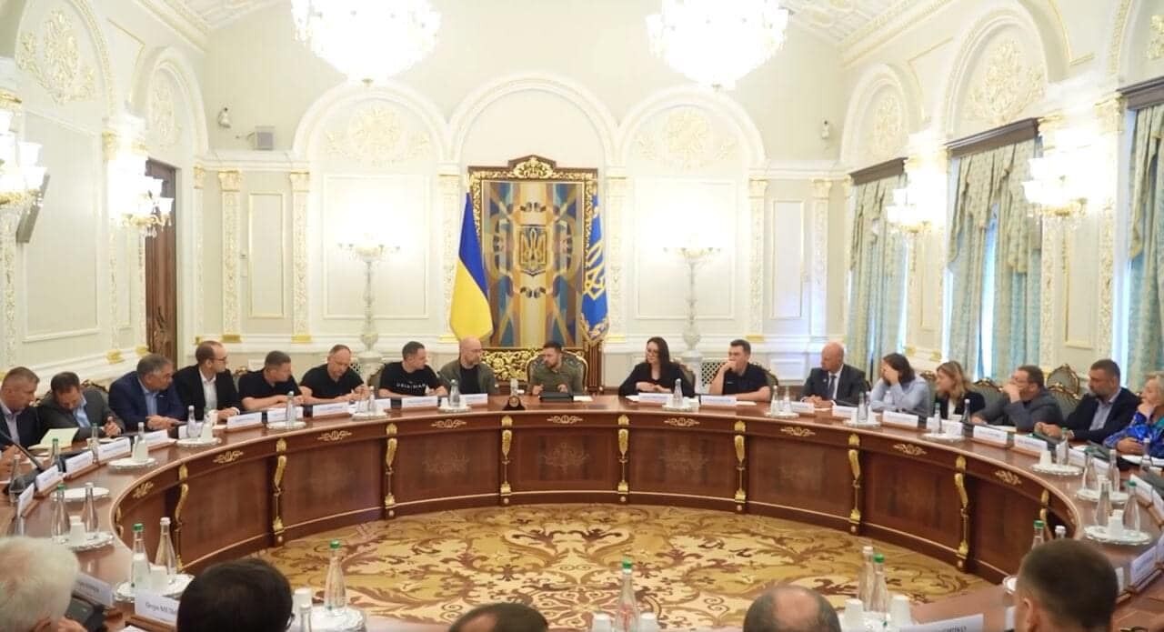 Представители Федерации работодателей Украины встретились с президентом: предоставили конкретные предложения по развитию промышленности. Фото