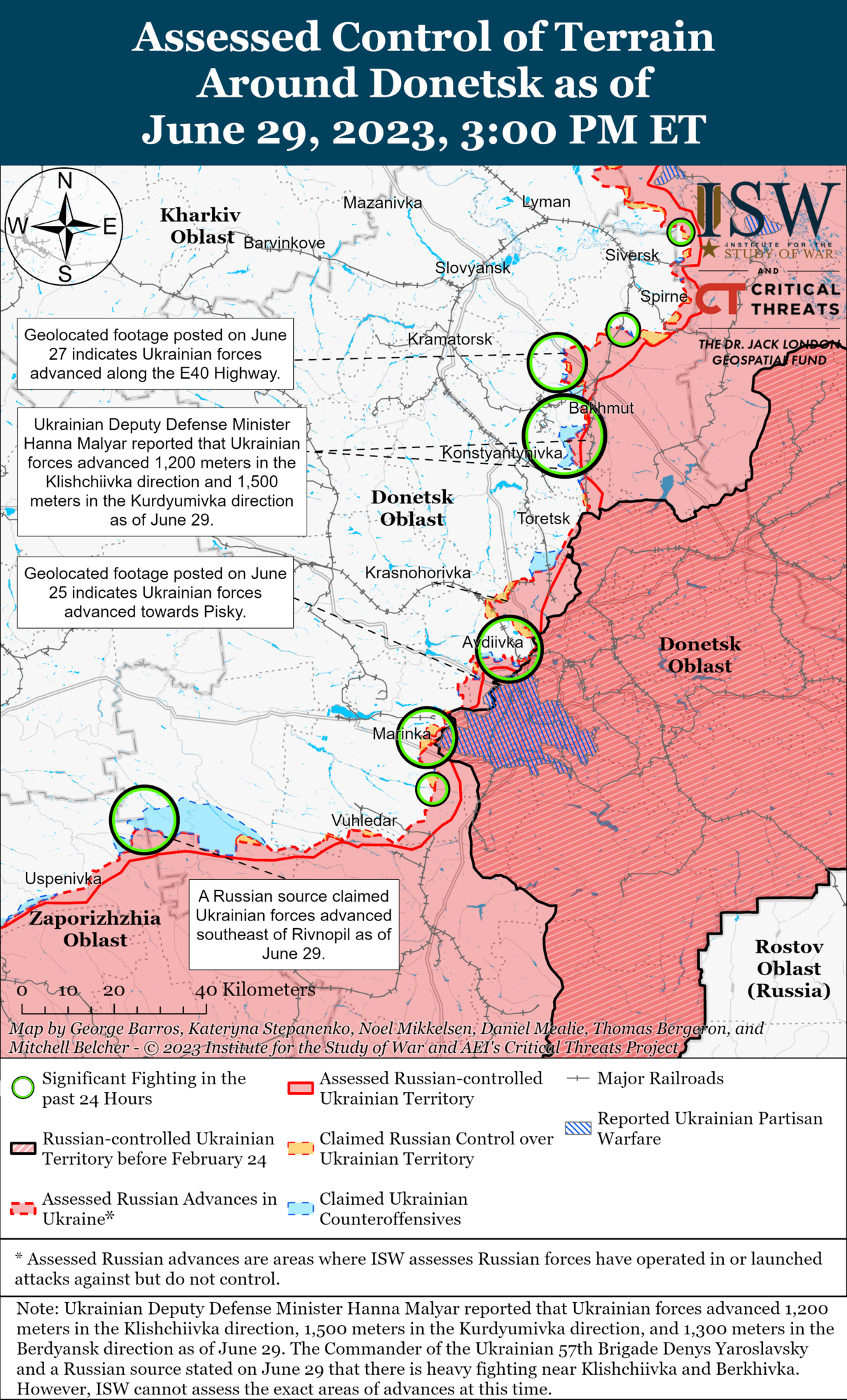 ЗСУ досягли успіхів у наступальних операціях, Кремль може формально взяти під контроль ПВК "Вагнер" – ISW