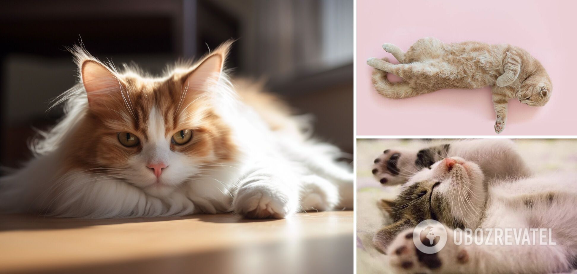 Гладить не стоит: зачем коты показывают хозяину живот