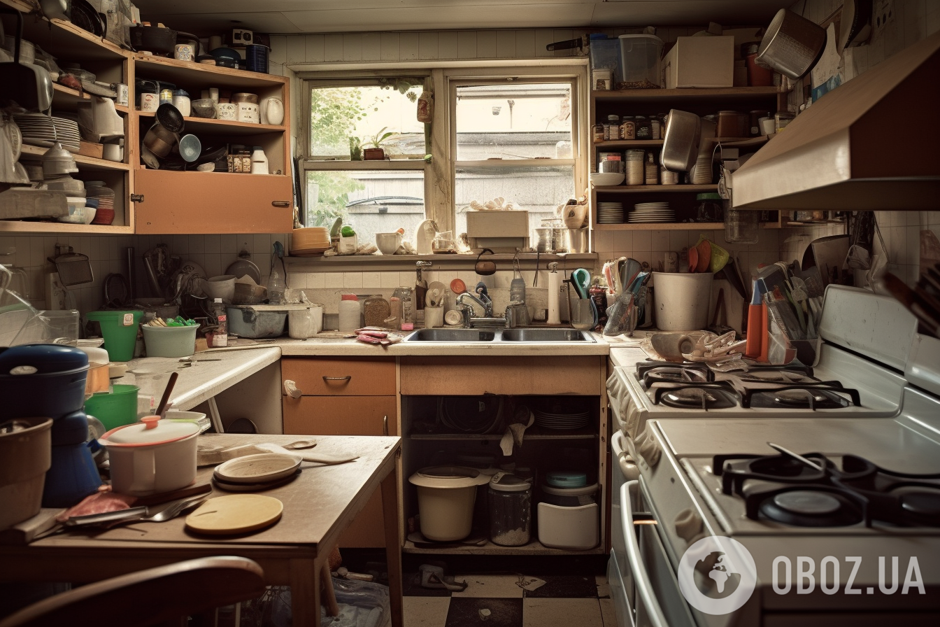 Какие вещи загромождают кухню: их следует немедленно убрать