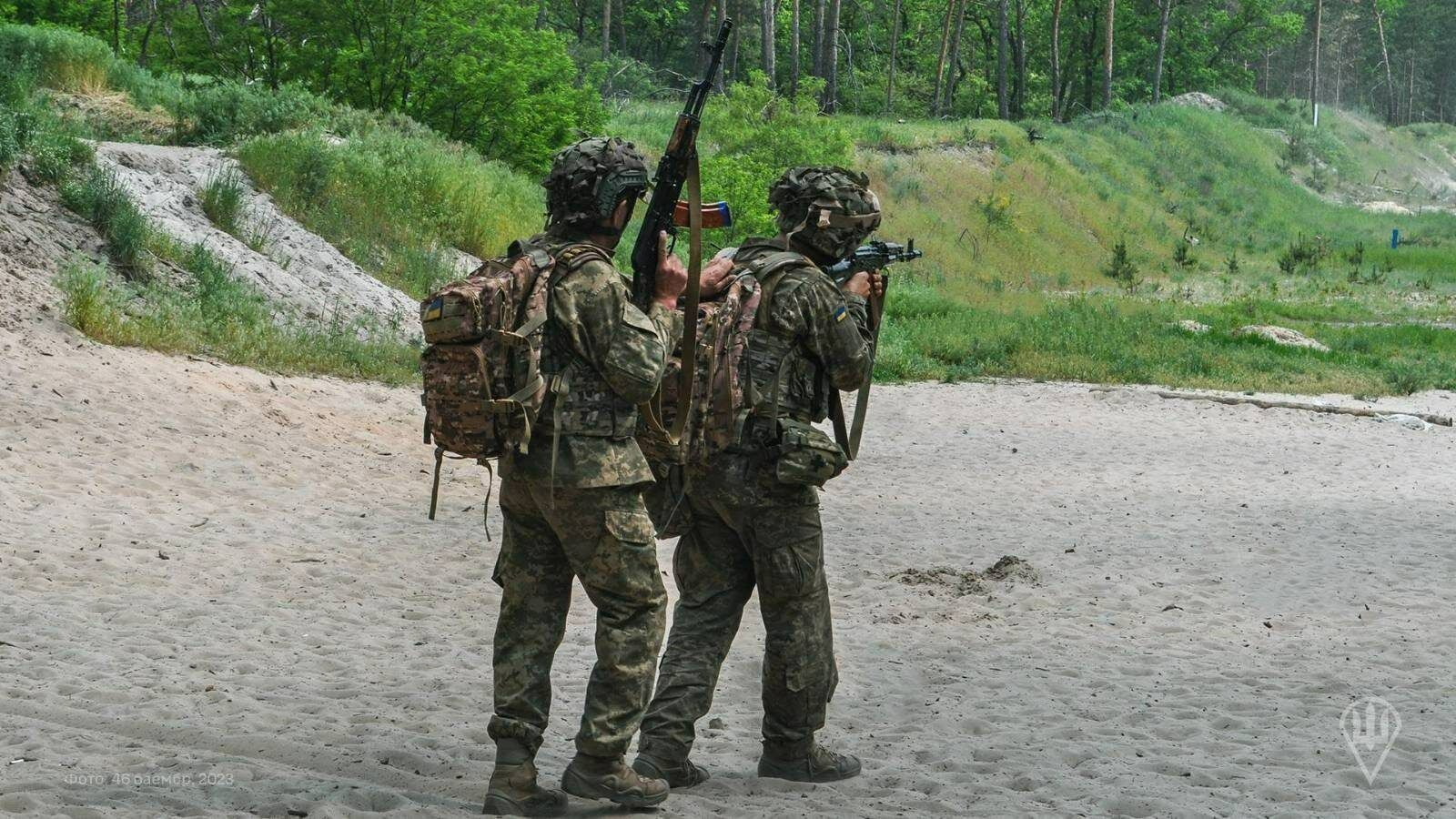 Качественная работа: в ВСУ показали тренировки десантников 46-й бригады ДШВ. Фото