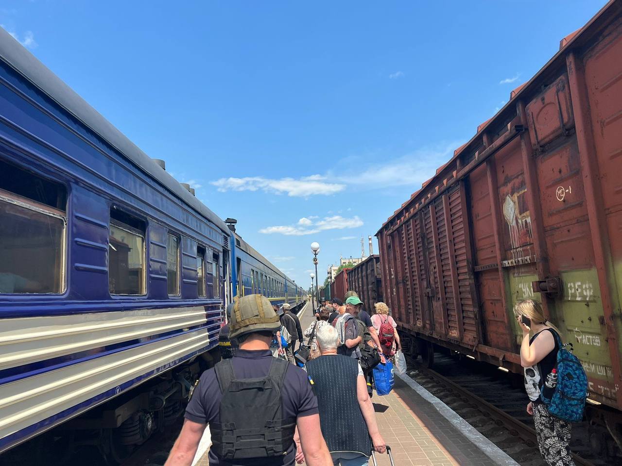Евакуаційний поїзд прибув до Миколаєва