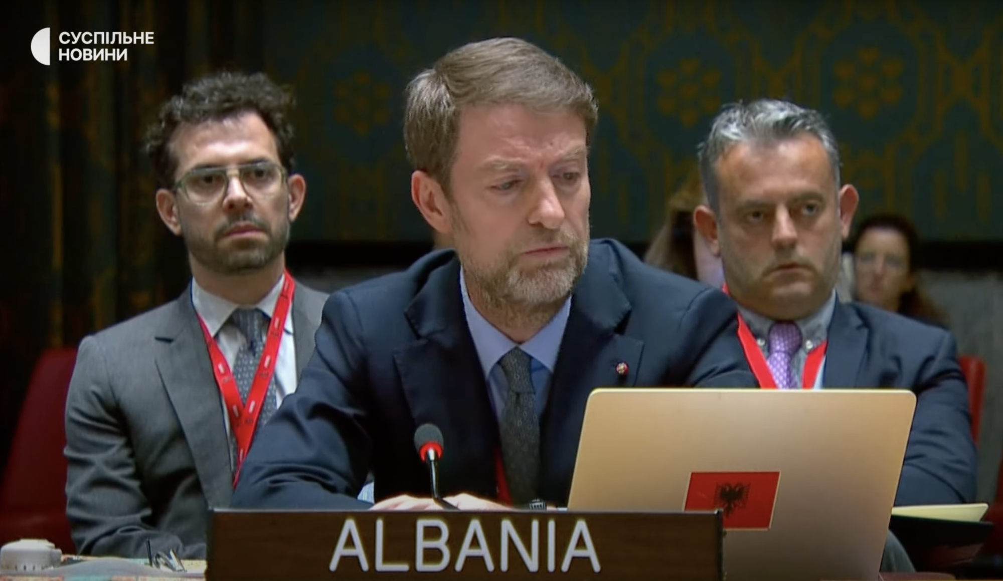 Росію вже неодноразово ловили на брехні: посол Албанії в ООН жорстко відповів Небензі на маячню про підрив Каховської ГЕС Україною