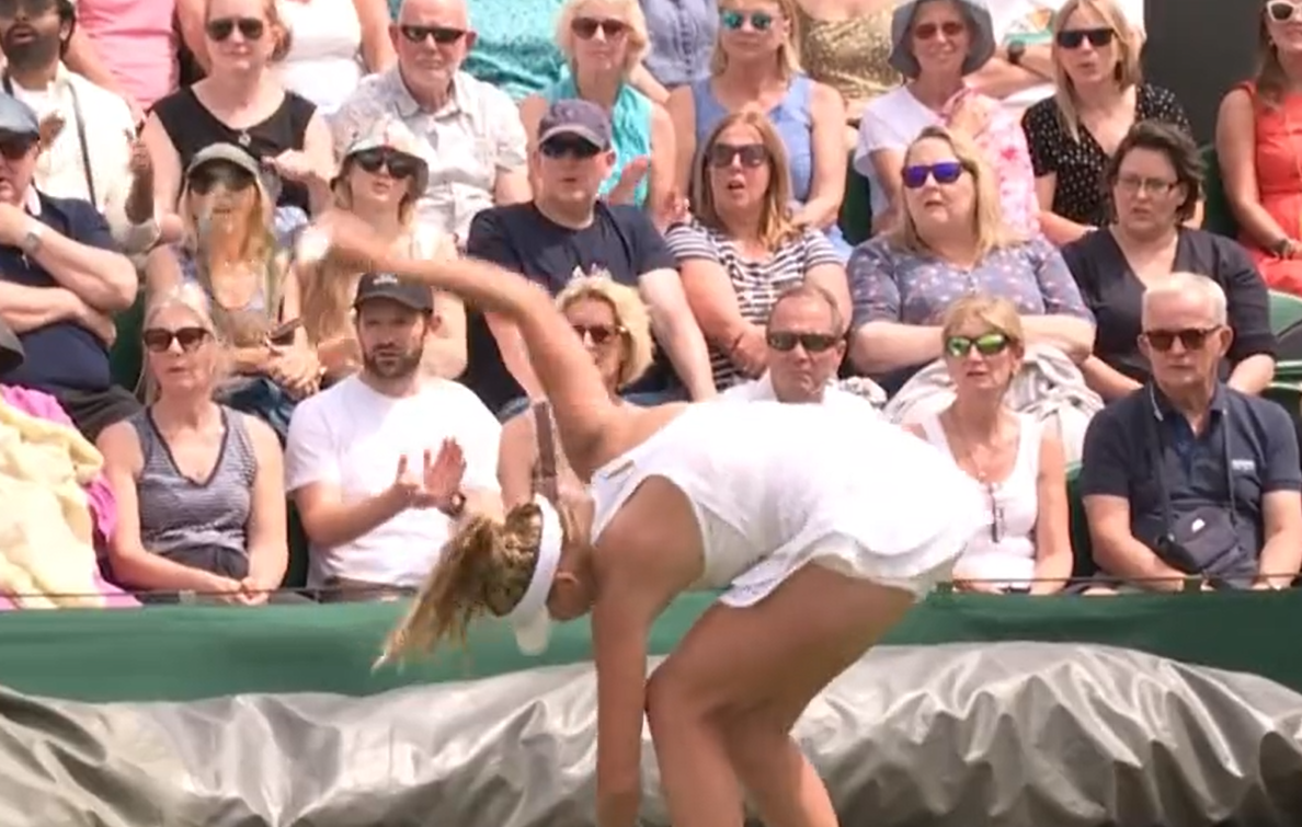 "Я не захотела": российская теннисистка устроила демарш после поражения на Wimbledon. Видео