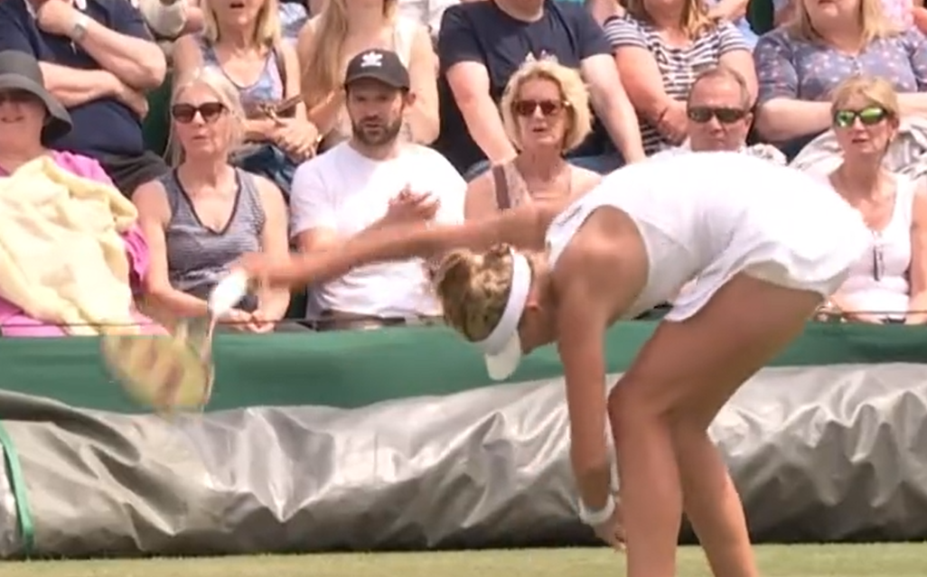"Я не захотела": российская теннисистка устроила демарш после поражения на Wimbledon. Видео