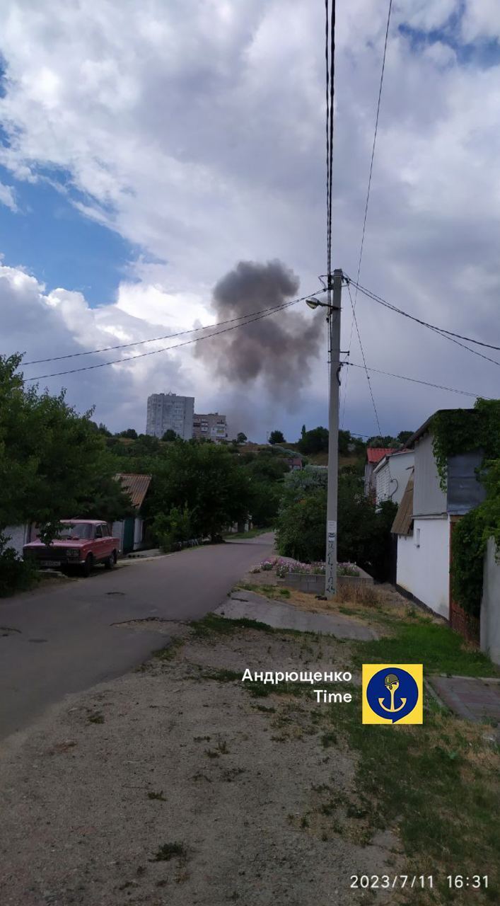 ВСУ нанесли удары по оккупантам в районе Бердянской косы. Фото