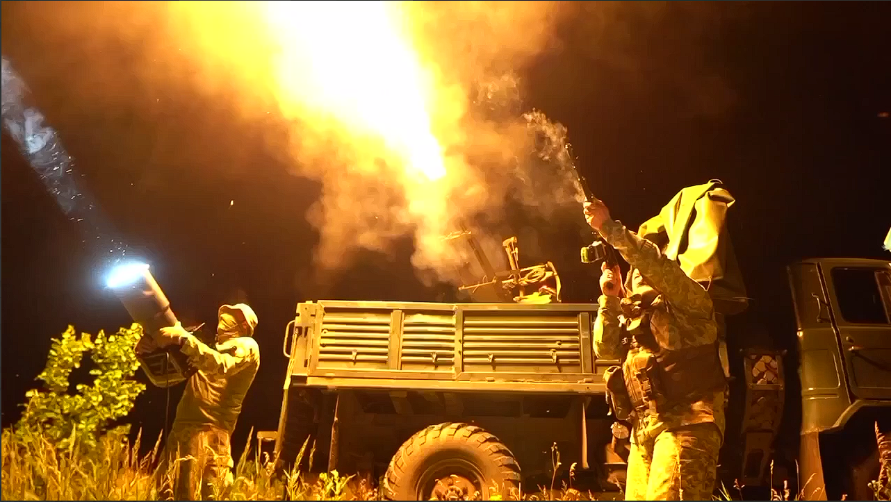 У ЗСУ показали, як вночі 11 липня збивали "Шахеди" на Київщині. Відео