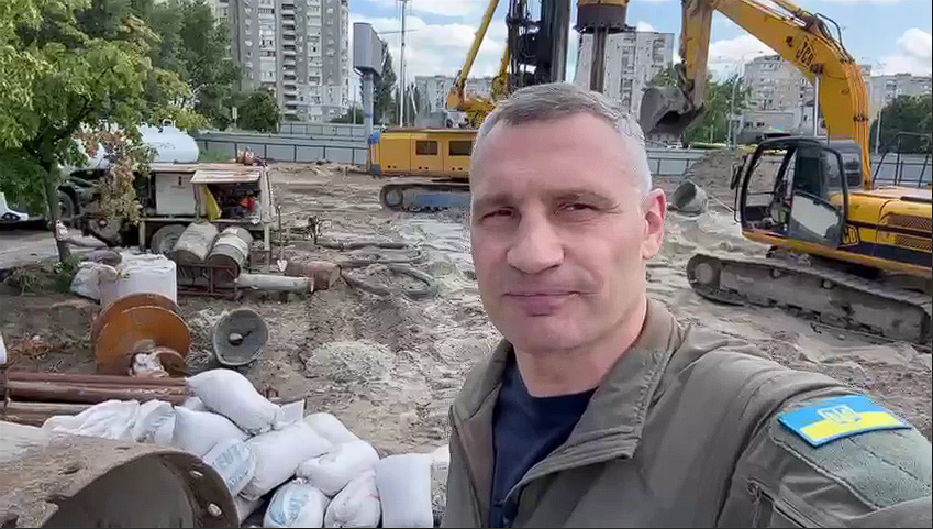 Кличко розповів подробиці про будівництво нового транспортного вузла на Оболоні в Києві. Відео
