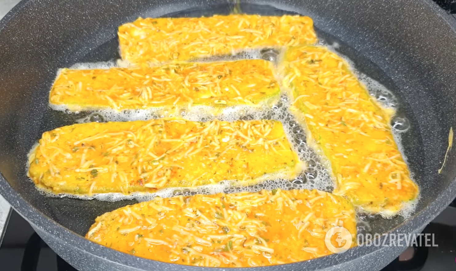 Сколько жарить кабачки