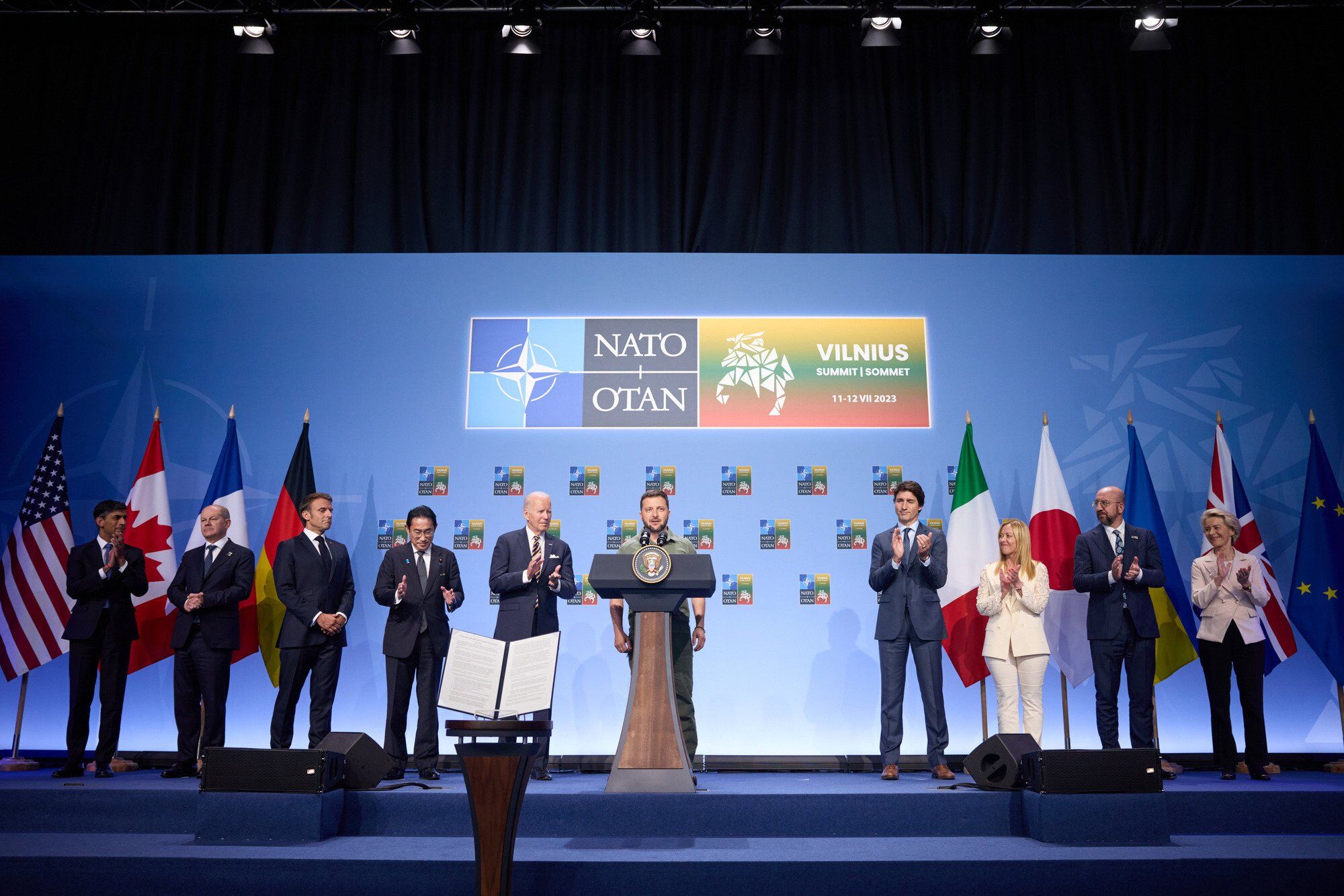 "Велика сімка" оголосила спільні "історичні" гарантії безпеки для України: декларація G7