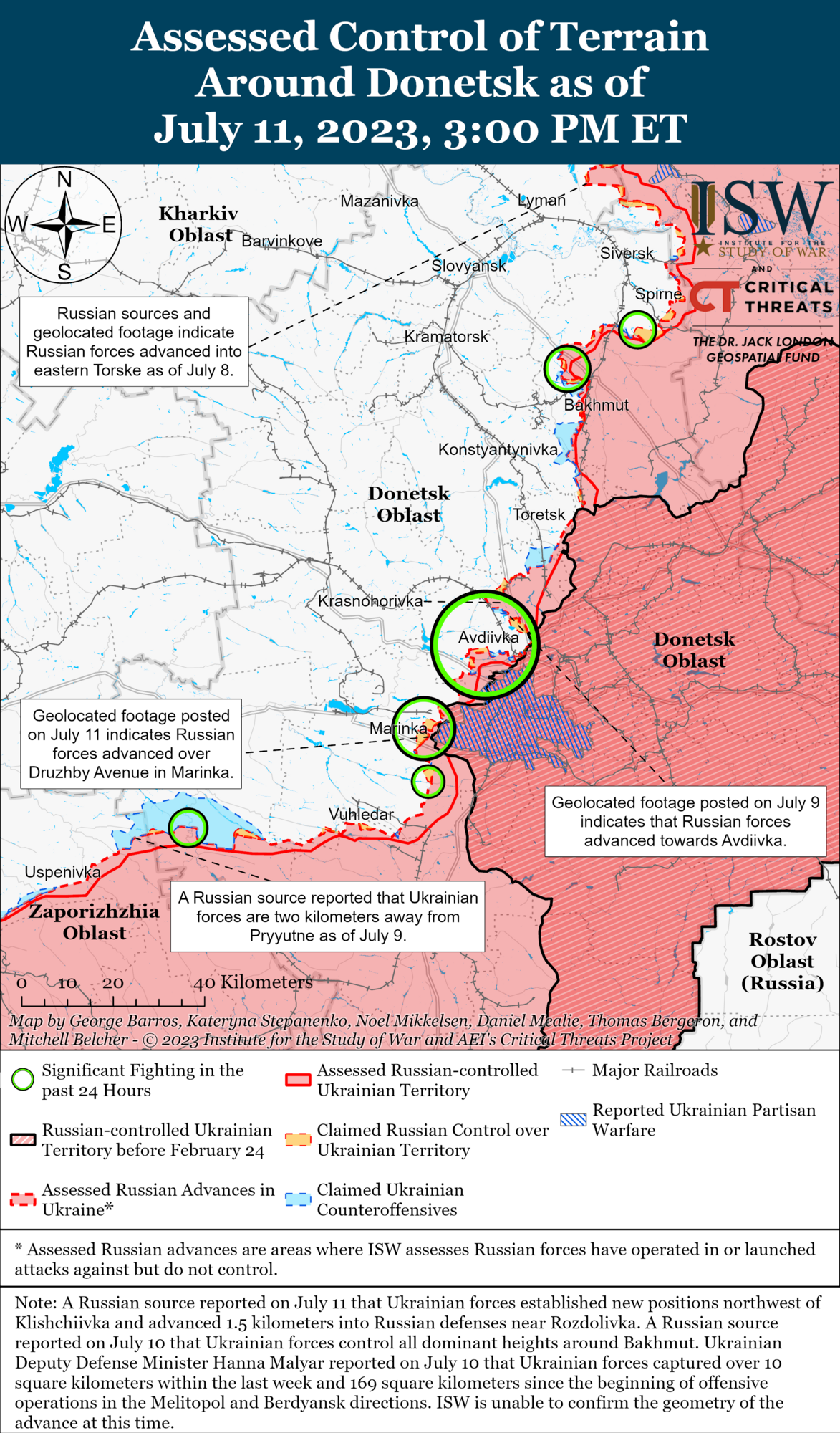 У Сил обороны есть успехи: в ISW оценили контрнаступательные операции ВСУ и указали на нюанс с саммитом НАТО