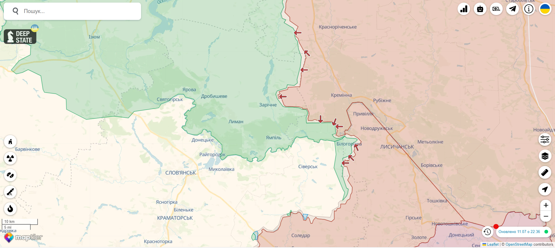 ВСУ дали отпор оккупантам в районе Благодатного, поражены три пункта управления врага и станция РЭБ – Генштаб