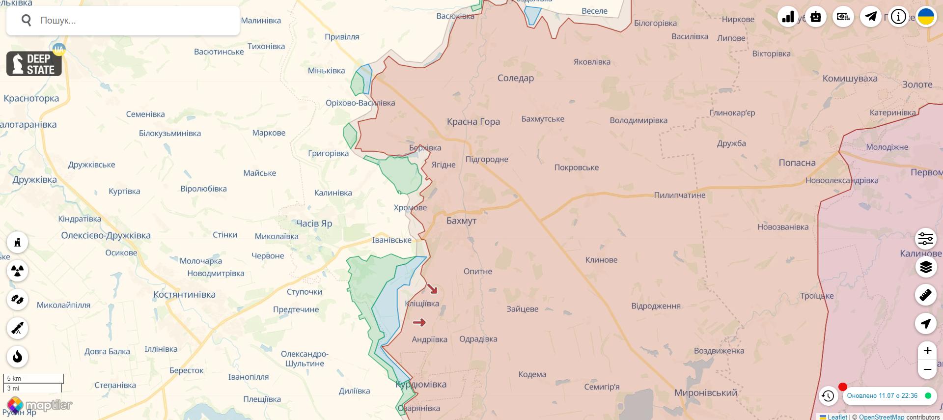 ВСУ дали отпор оккупантам в районе Благодатного, поражены три пункта управления врага и станция РЭБ – Генштаб