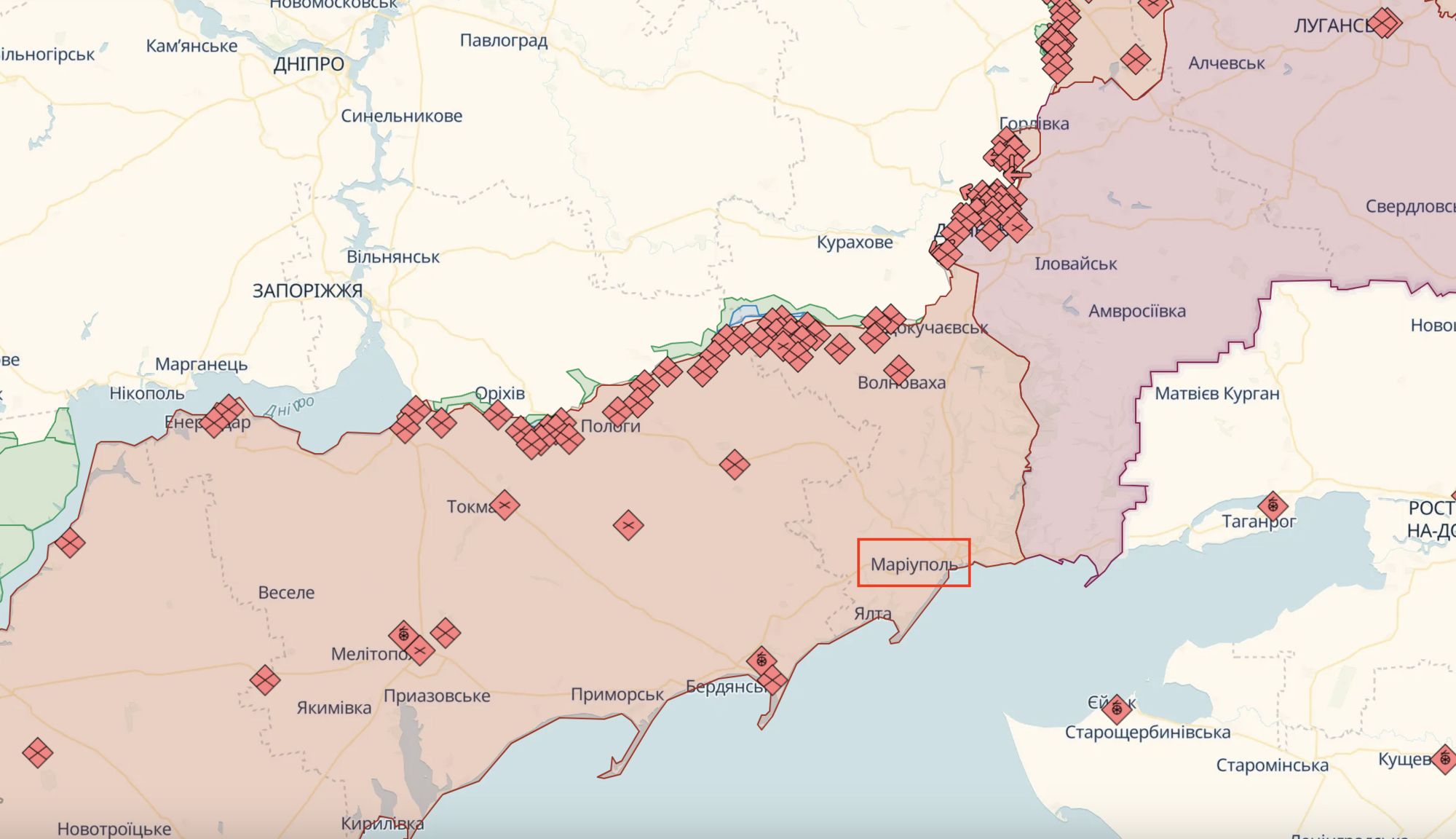 У Маріуполі пролунали вибухи: окупанти підняли в небо авіацію 