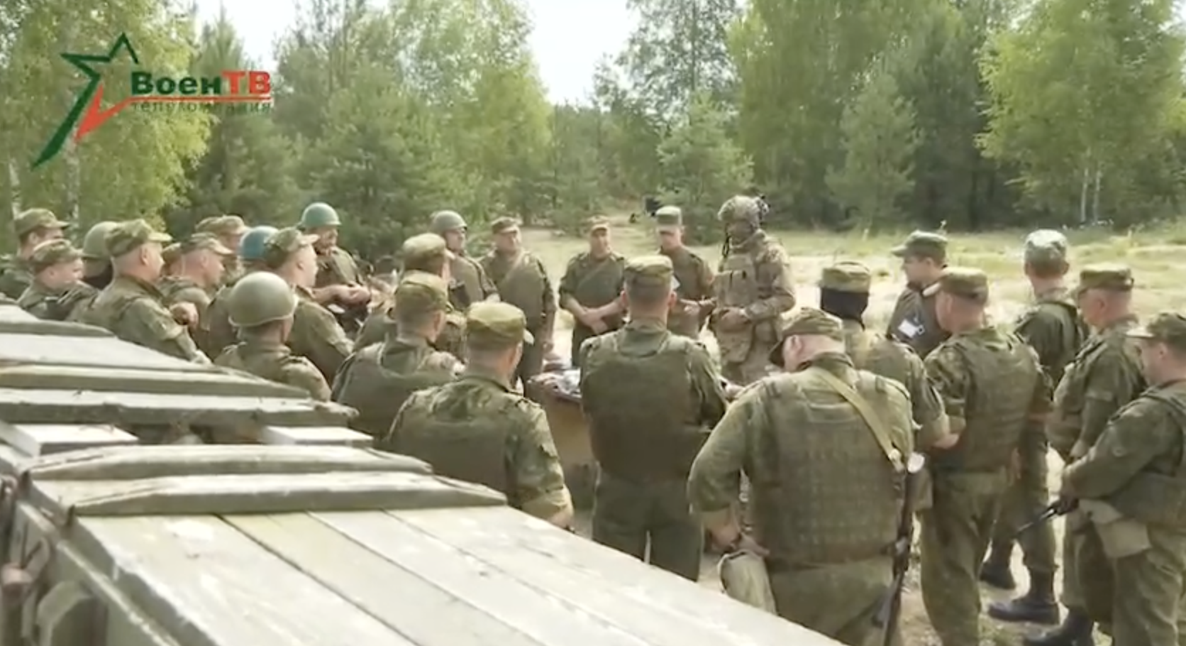 "Вагнерівці" вже навчають білоруську тероборону на полігоні за 200 км від кордону з Україною. Відео