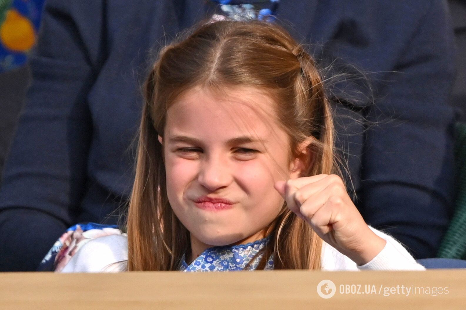 Поки Луї відпочивав удома: принцеса Шарлотта розсмішила мережу своєю емоційною мімікою на Вімблдоні-2023. Фото
