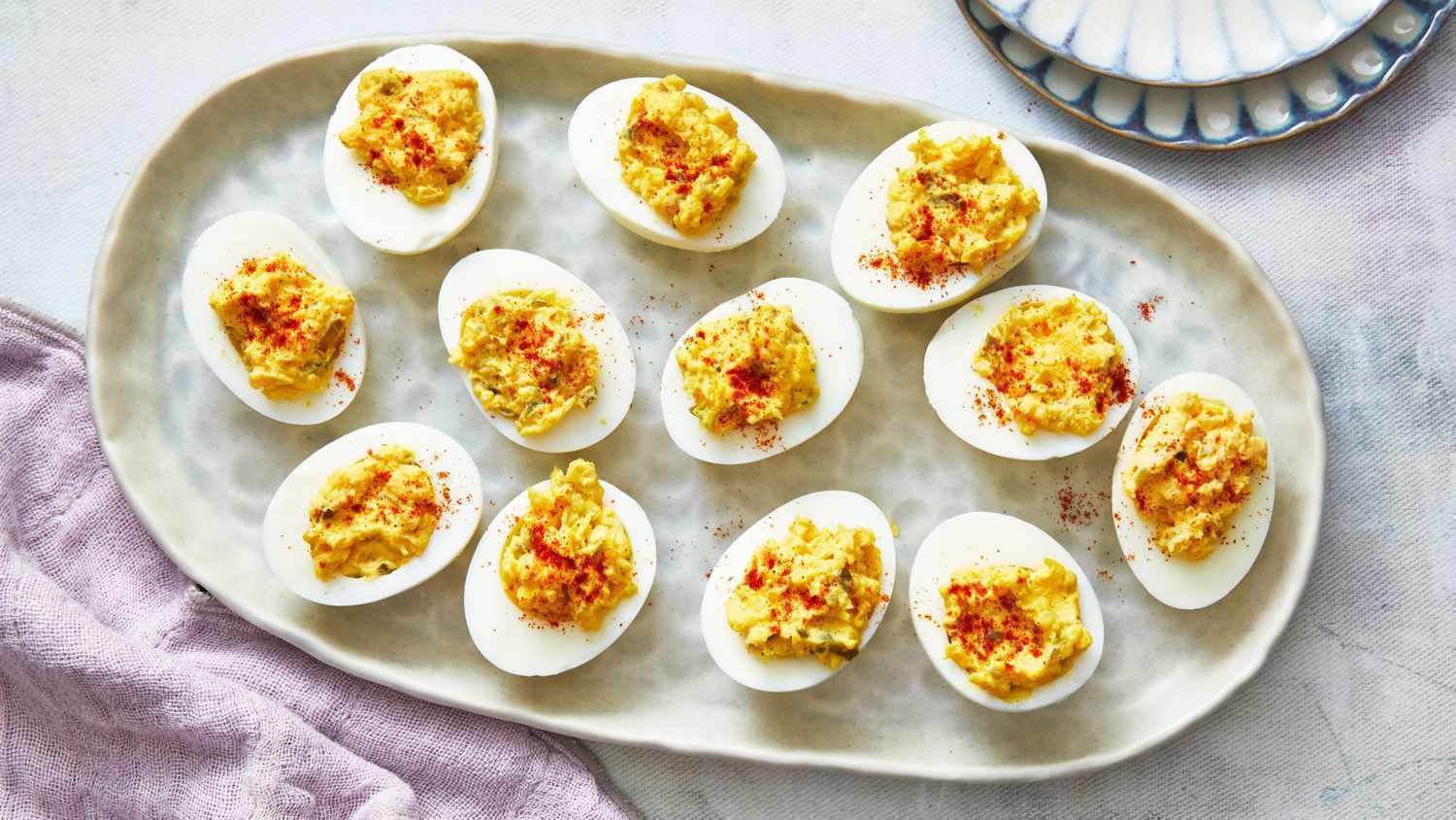 Вкусные фаршированные яйца