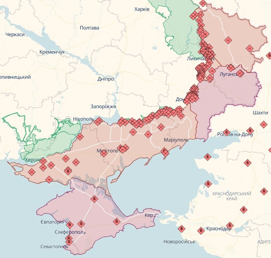 ЗСУ відбили атаки ворога біля Авдіївки і ведуть наступ на двох напрямках: у Генштабі розповіли про ситуацію. Карта