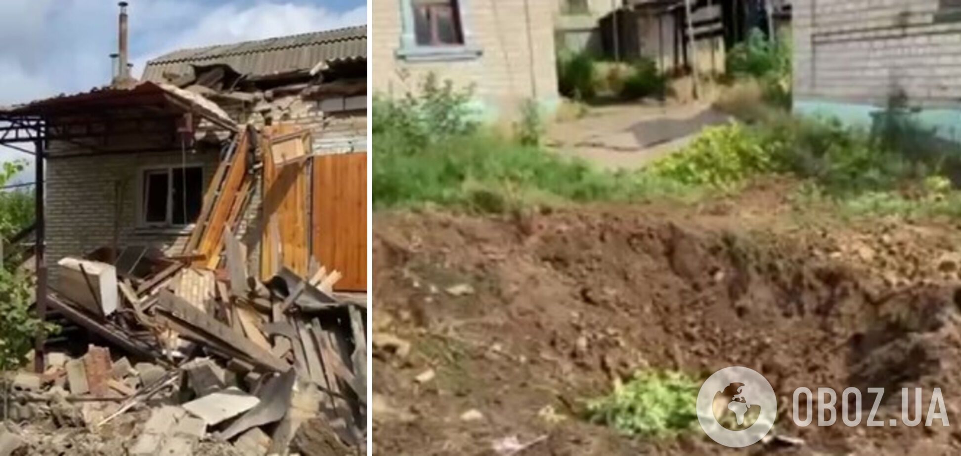 Оккупанты обстреляли Константиновку:  снаряд попал в жилой дом, погибли супруги. Фото и видео