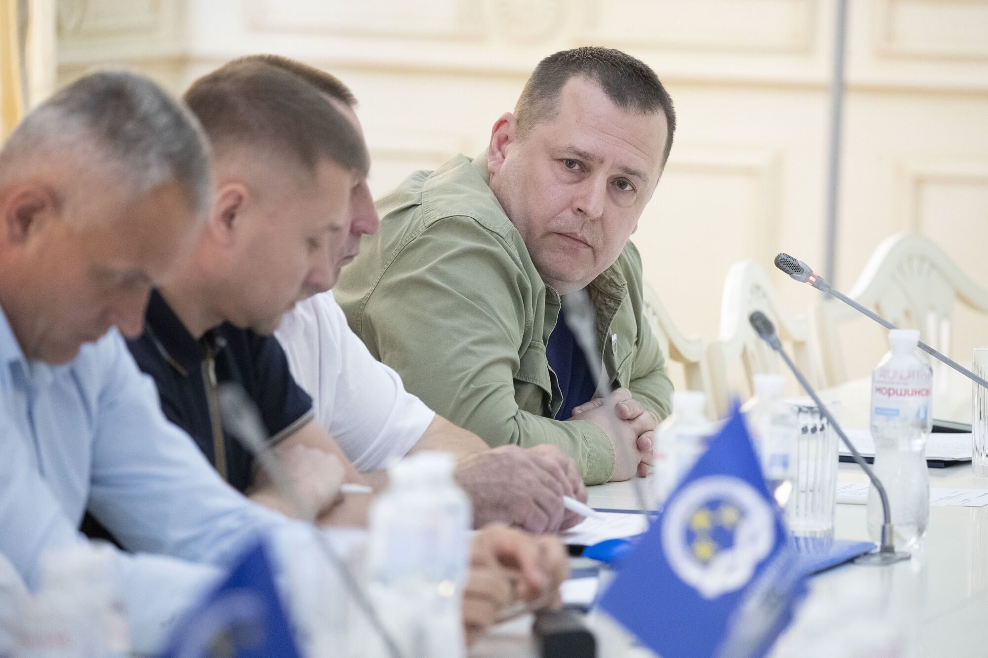 Филатов присоединился к обсуждению дальнейшего воплощения декларации по НАПК о добродетели и прозрачной работе