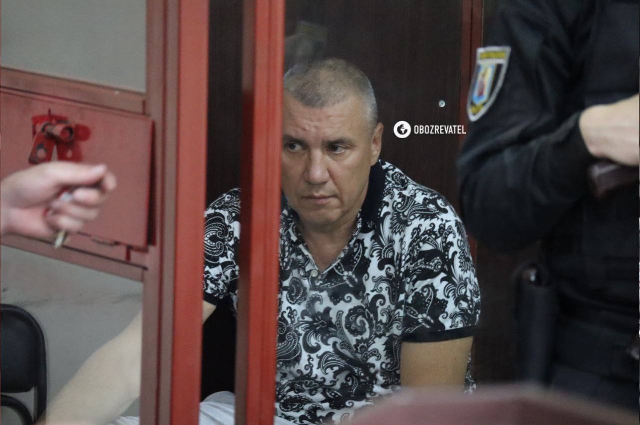 Борисов у залі суду в липні 2023 року