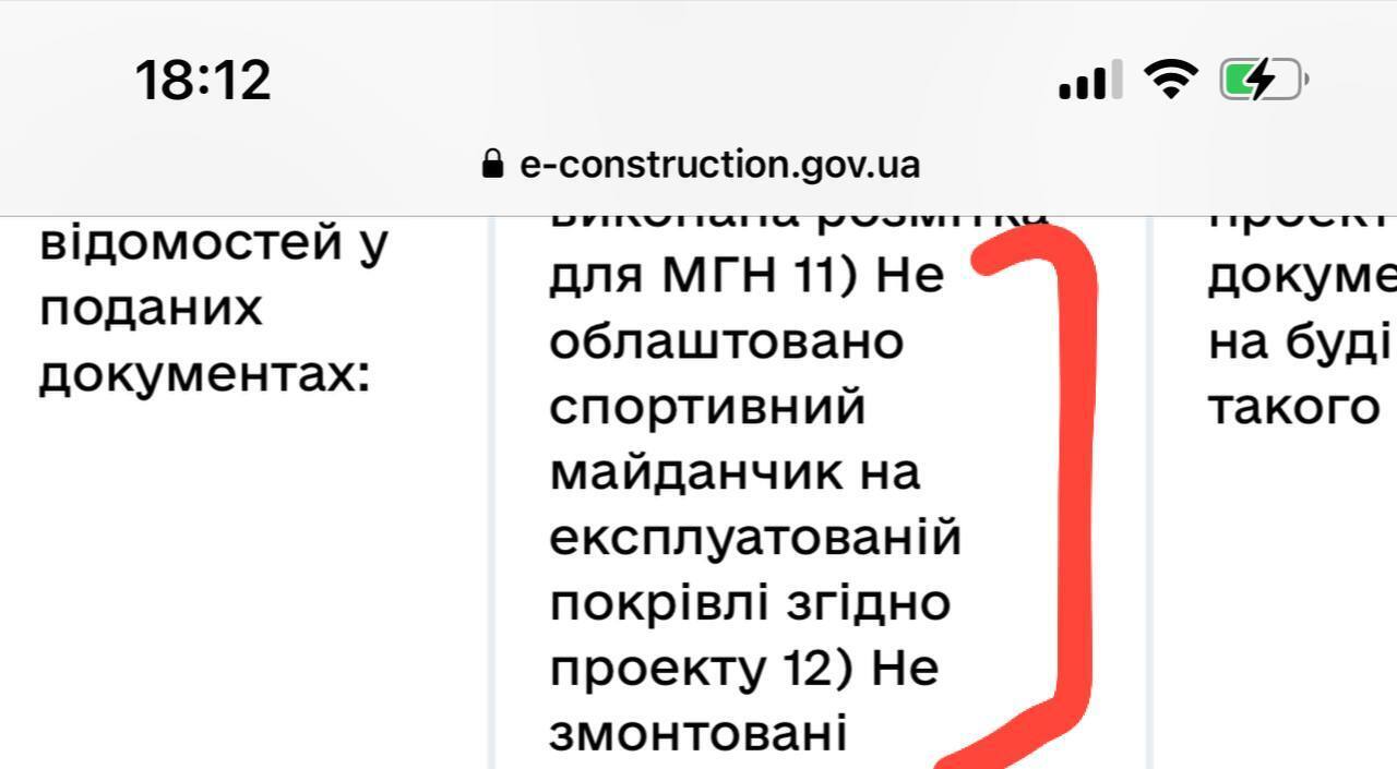 В Киеве застройщик под предлогом укрепления подпорной стены построил ТРЦ на месте спортплощадок