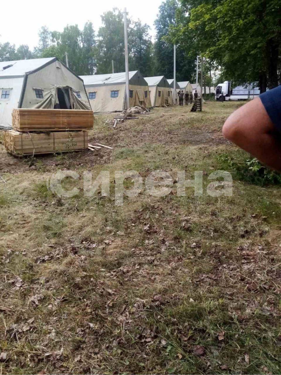 "Вагнерівці" розбили табір у Білорусі: в мережі з'явились перші фото