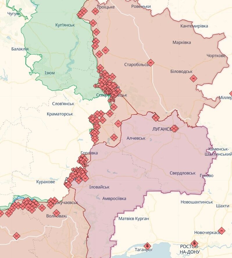 ЗСУ відбили всі атаки окупантів у районі Мар’їнки, знищено пункт управління і 27 артсистем ворога – Генштаб 