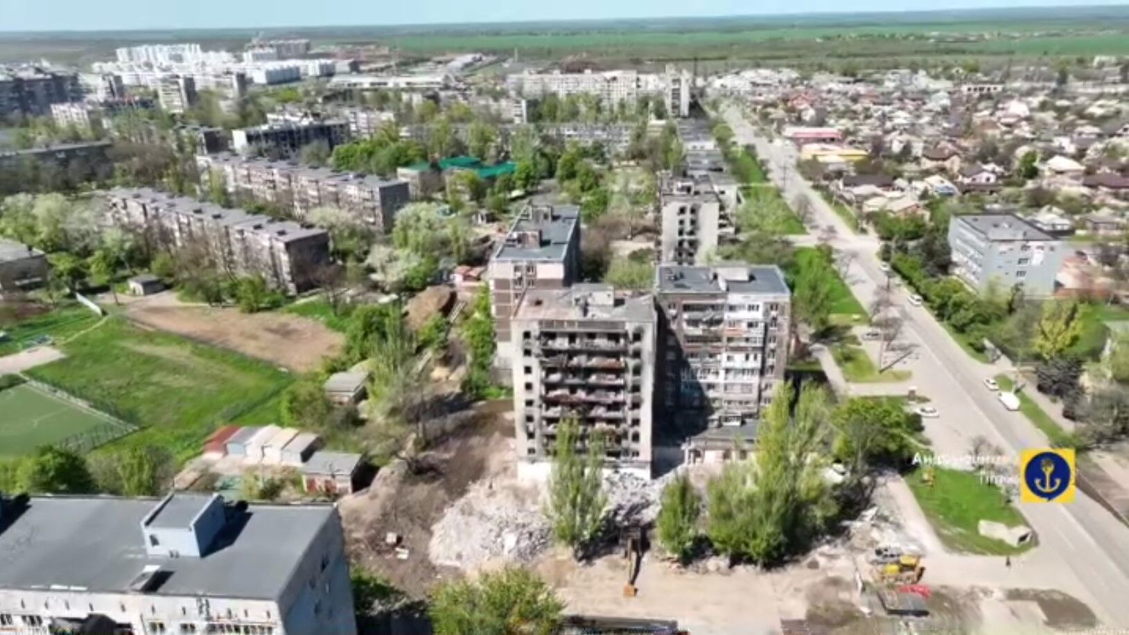 Новости Мариуполя - в сети показали историю одного дома в Мариуполе - видео  | OBOZ.UA