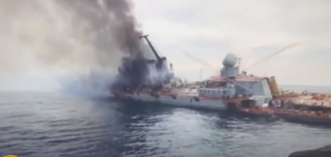 Моряки ВМС РФ отримали "привітання" від українців із сюрпризом. Розривне відео