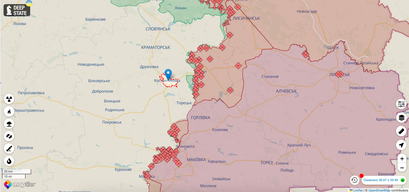 Окупанти вдарили касетними снарядами по Костянтинівці: серед поранених підліток