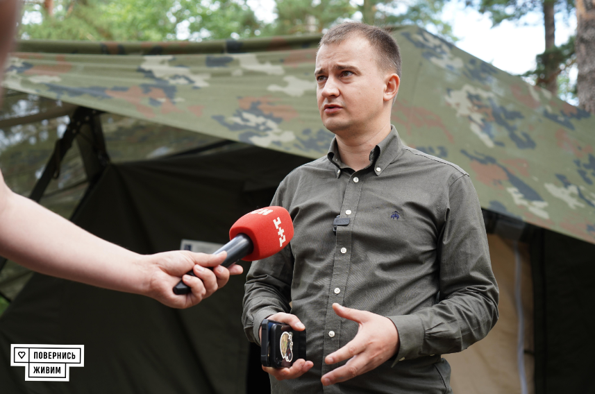 Силы ТРО получили от "Вернись живым" мобильный модульный лагерь, приобретенный за $1,2 млн в сотрудничестве с благотворителями Польши