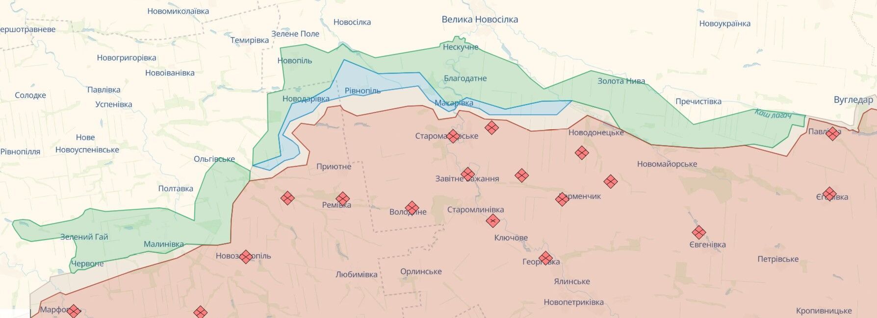 ВСУ продолжают наступательную операцию на Мелитопольском и Бердянском направлениях – Генштаб