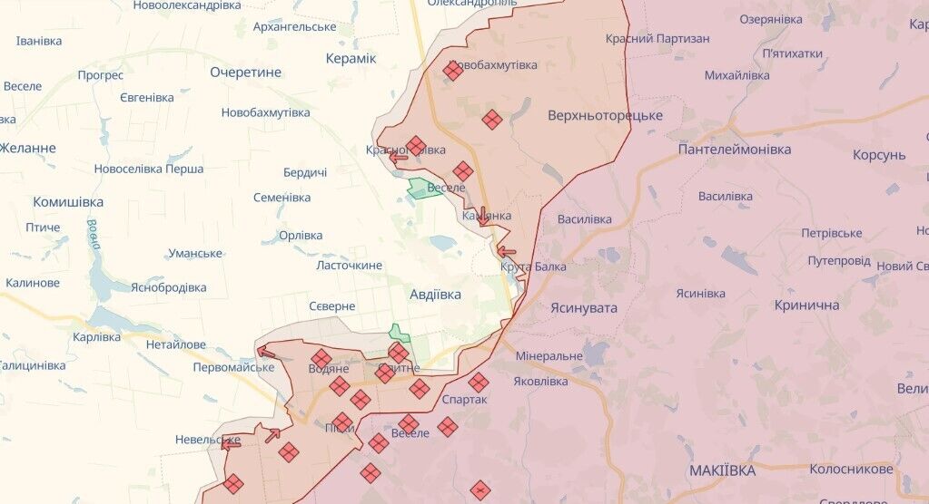 ВСУ сдерживают наступление войск РФ в районе Авдеевки, враг активизировал ДРГ в приграничных с Украиной районах – Генштаб