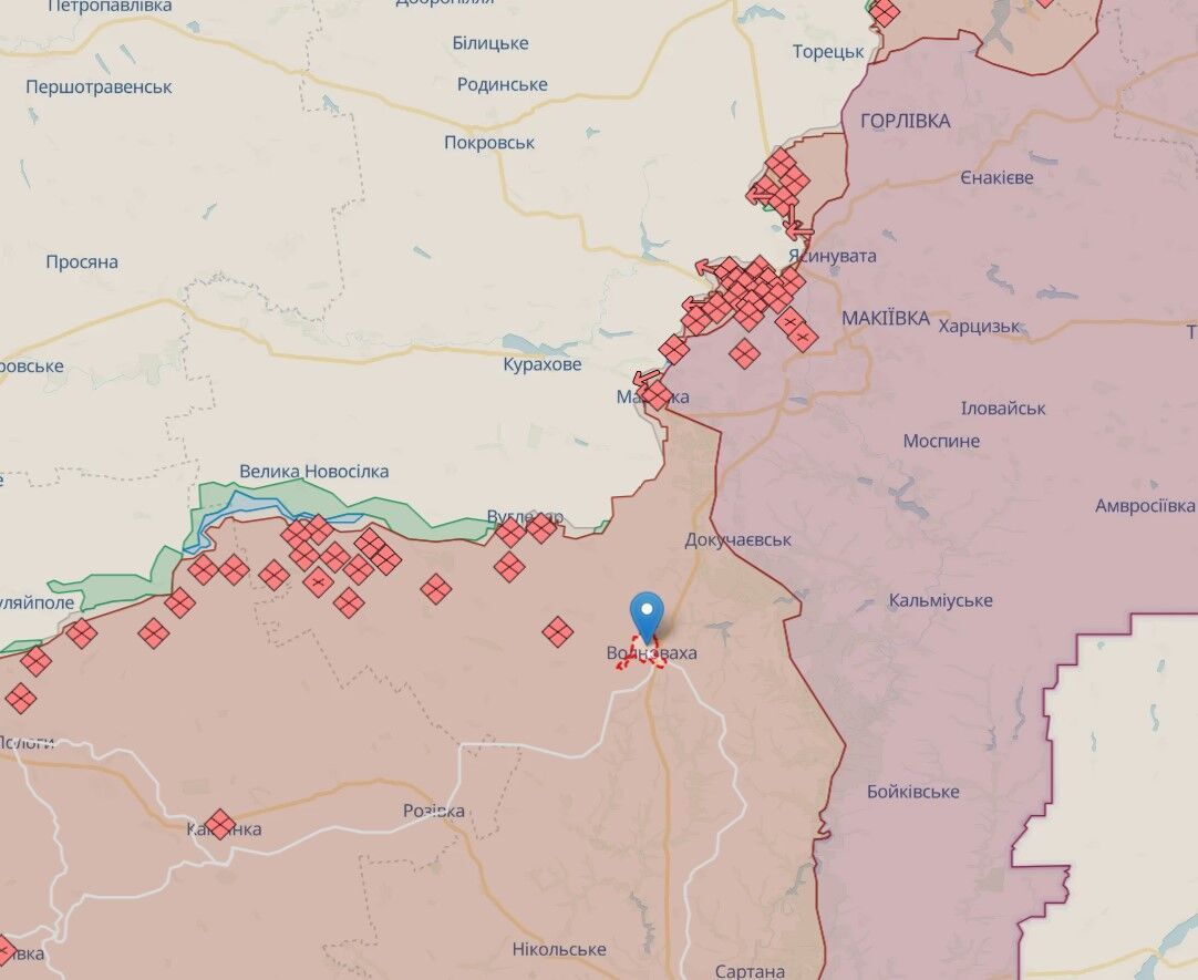 В окупованій Волновасі влаштували "бавовну" в будівлі "адміністрації". Фото