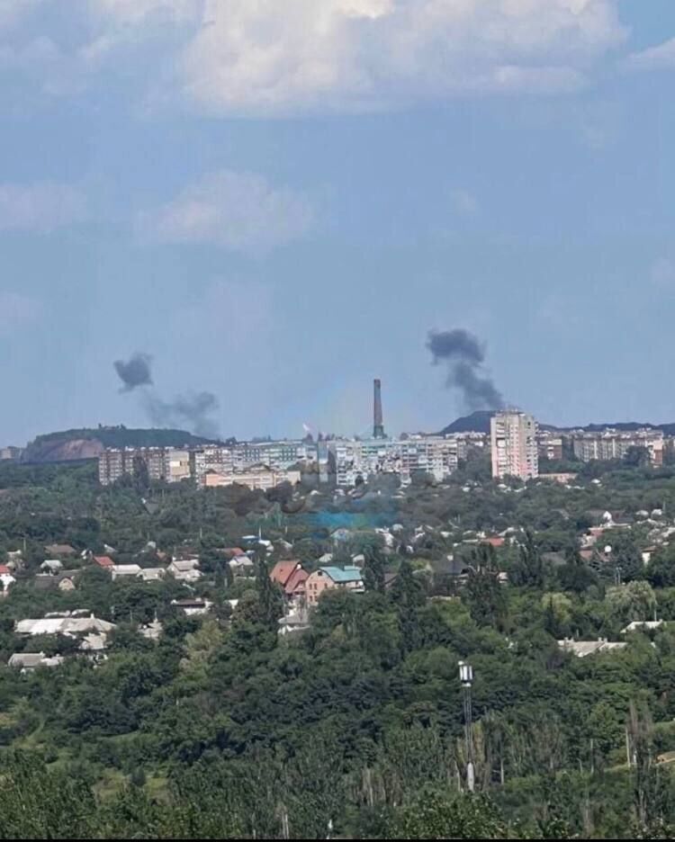 Дым над Макеевкой 6 июля