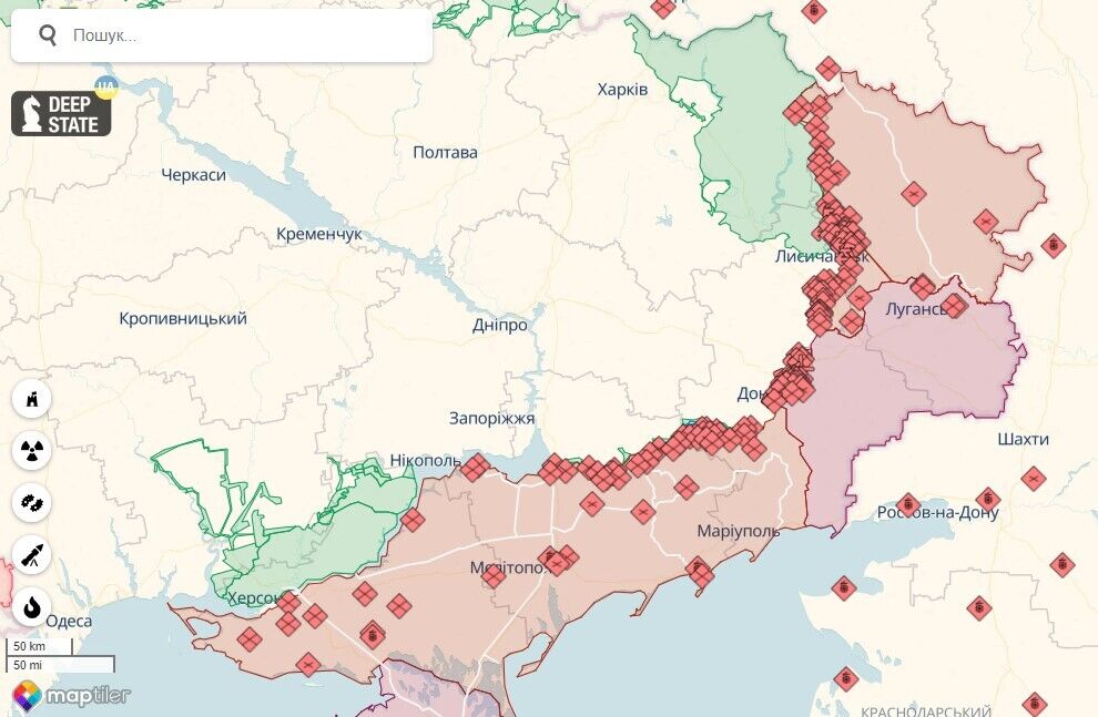 ВСУ отразили все вражеские атаки в районе Марьинки, уничтожен склад БК оккупантов и три станции РЭБ – Генштаб
