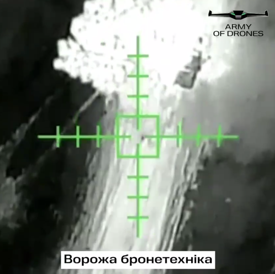 Работали "Курьеры бавовны": появилось эффектное видео уничтожения техники РФ на Запорожском направлении