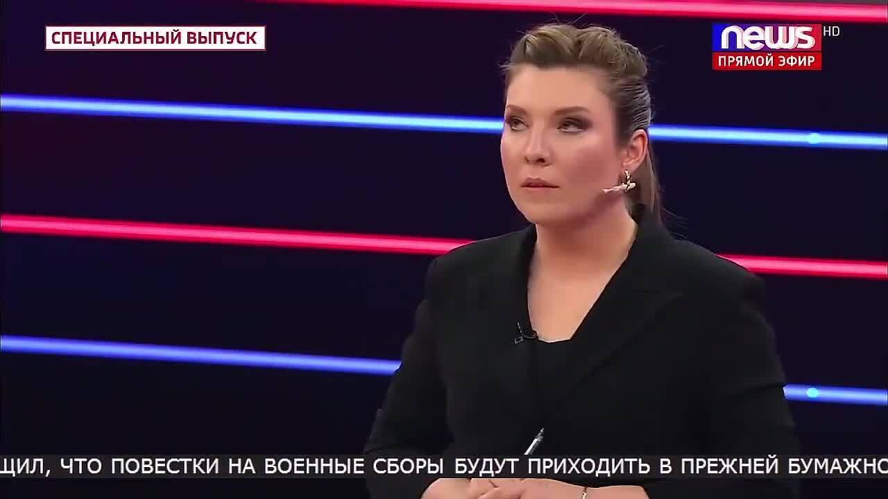 "Жартувати не треба": Скабєєва запанікувала через плани ЗСУ на Крим і згадала про заяви Буданова. Відео
