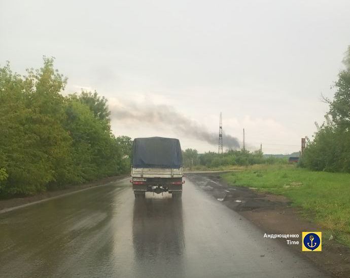 У Донецьку та під Макіївкою "бавовна": видніється густий дим. Фото