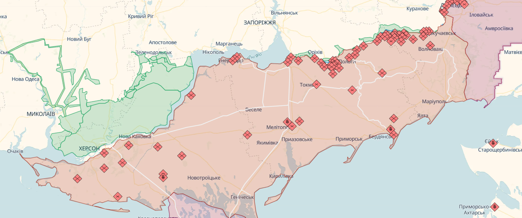Мінус 279 окупантів за добу: Сили оборони прорідили війська РФ на Таврійському напрямку