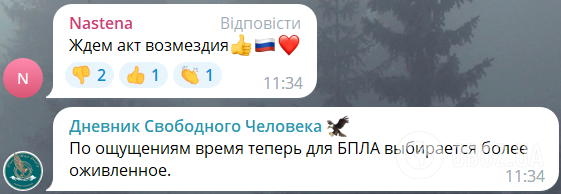 "Все по плану?" Россияне устроили истерику из-за атаки дронов на Москву и требуют "акт возмездия"