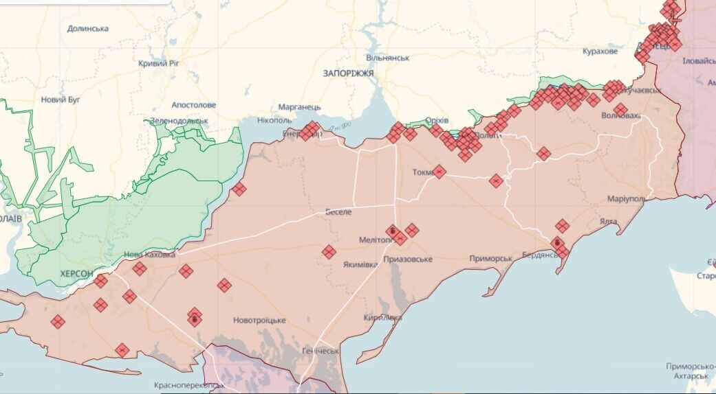 ВСУ продвинулись на Таврическом направлении: за сутки у врага минус более 200 военных и пять складов БК