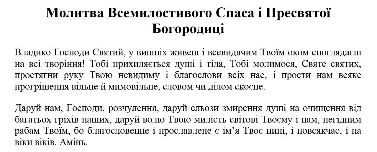Молитва на Медового Спаса: як попросити про здоров’я і удачу