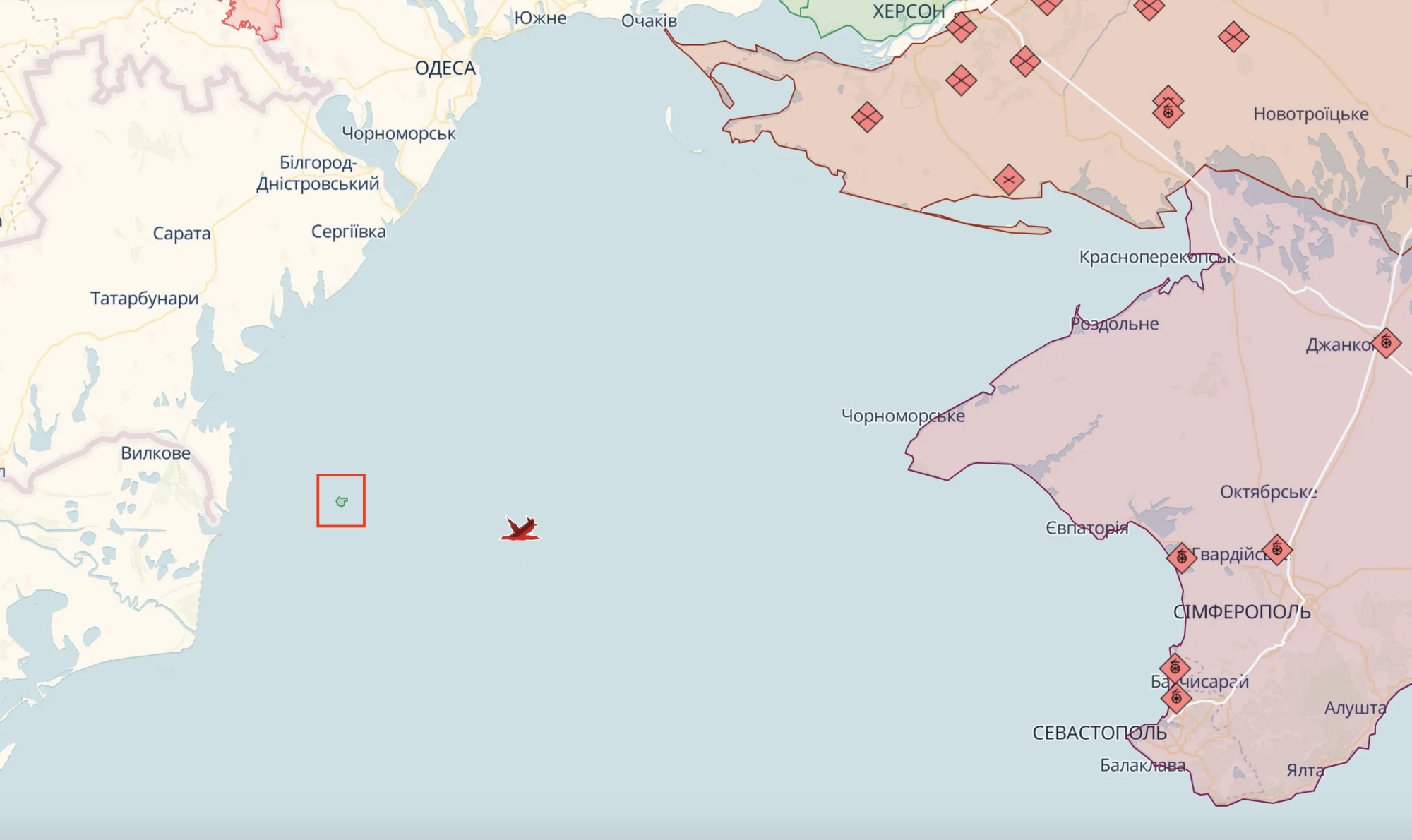 Російський літак атакував катер ЗСУ в Чорному морі і отримав ракету у відповідь. Відео