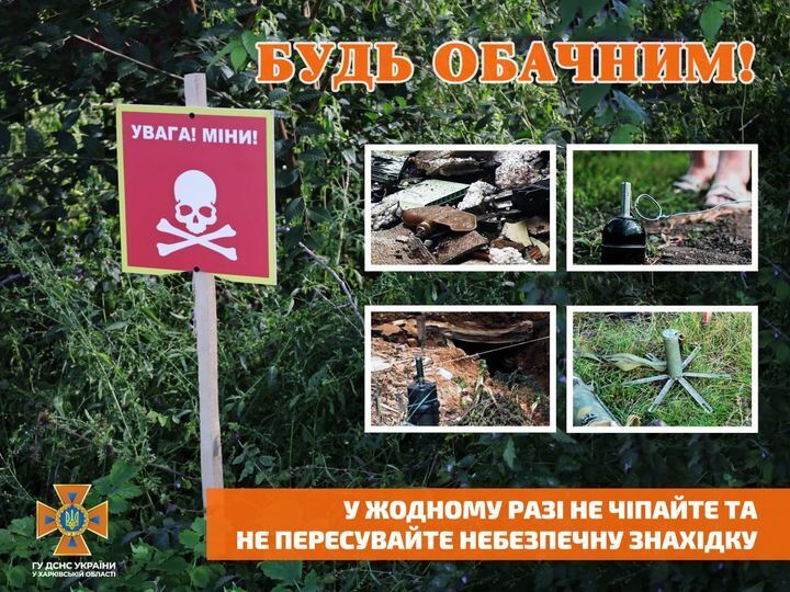 На Харківщині чоловік на дачі підірвався на ворожій міні: йому відірвало ступню