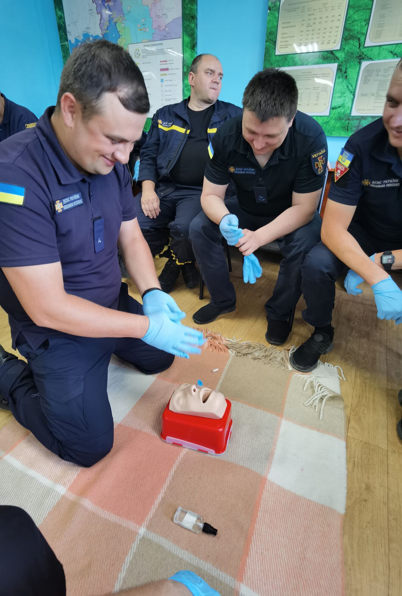"Перший на місці події": понад 500 українських рятувальників пройшли тренінги з першої допомоги