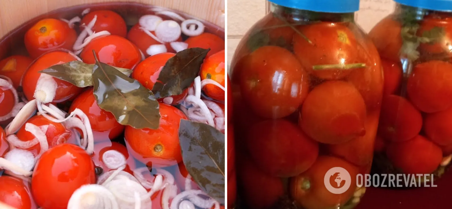 Квашені помідори на 3-літрову банку