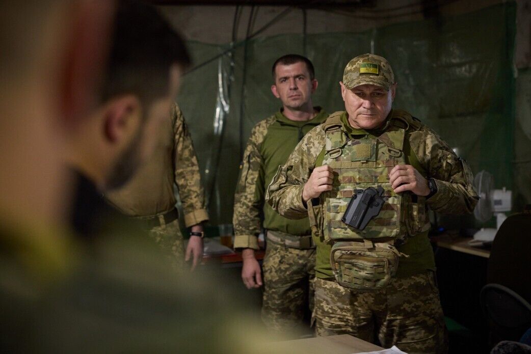 "Решительно идут к необходимому результату": Зеленский посетил позиции Сил обороны Украины на Запорожье. Фото и видео